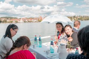 Hochzeit Bodensee; Schiffsfahrt